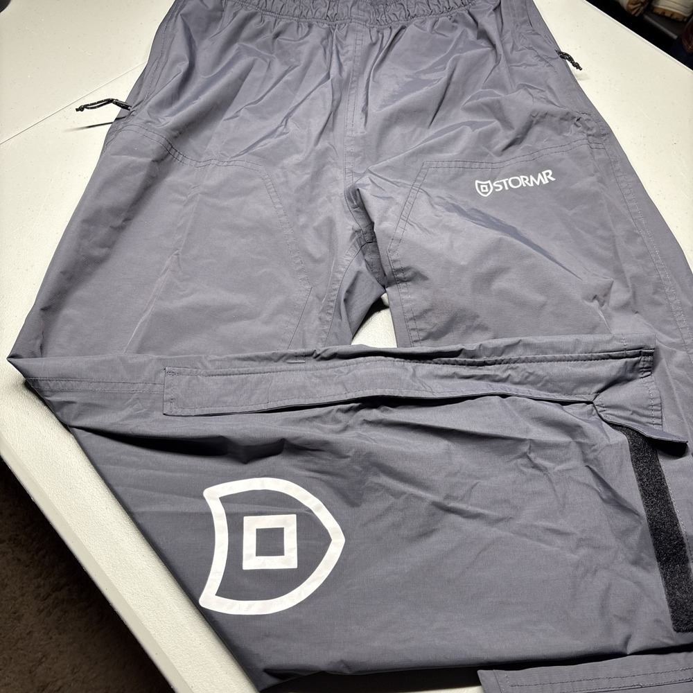 STORMR Nano Outer shell Pants Waterproof Breathable Fishing Rain Mens Small